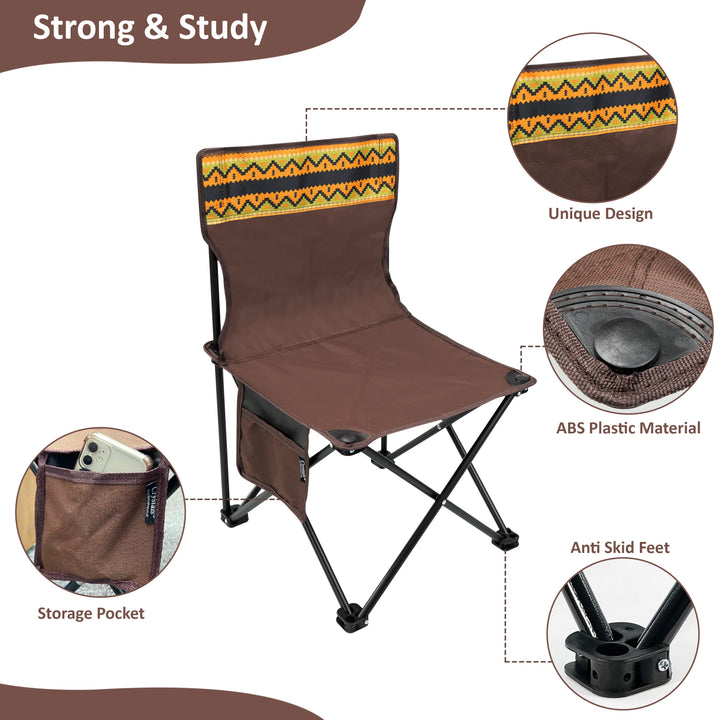 Outdoor Camping Folding Chair for Fishing