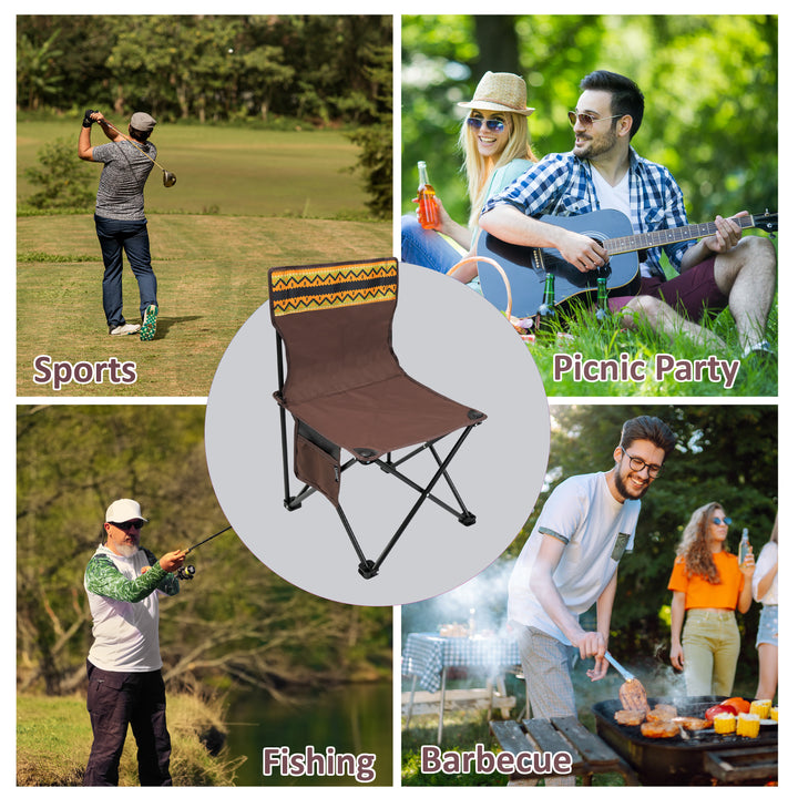 Outdoor Camping Folding Chair for Fishing