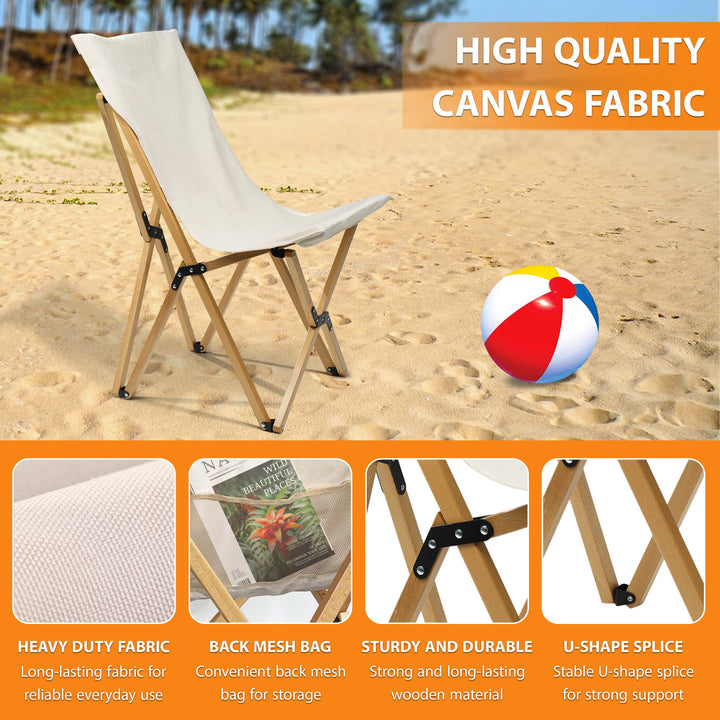 Portable Butterfly Folding Chair