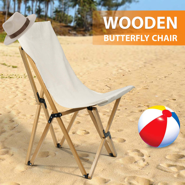 Portable Butterfly Folding Chair