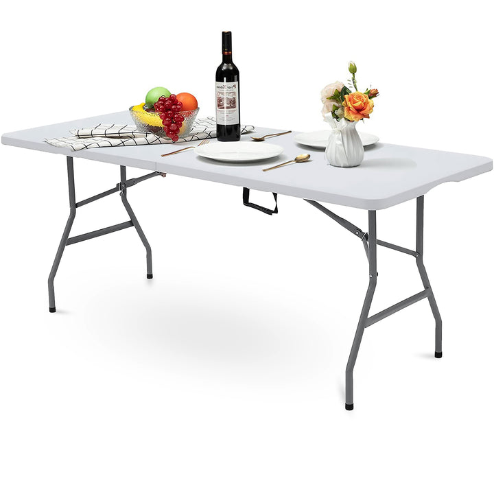 5 Feet - Heavy Duty Trestle Camping Foldable Table