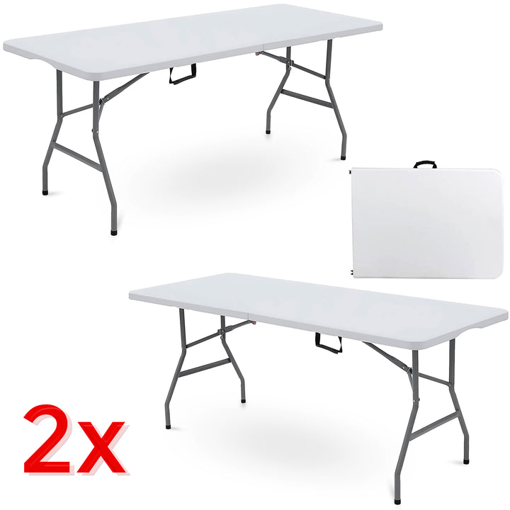 6ft Folding Table for Indoor and Outdoor [Set of 2]