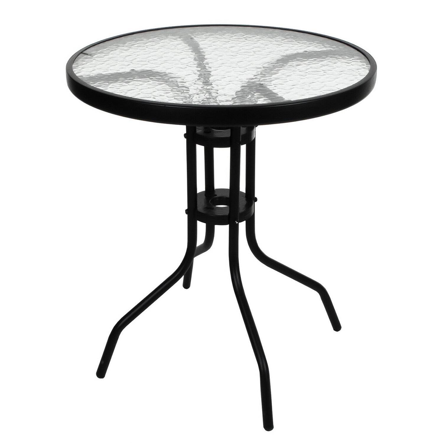 Glass Top Patio Table Metal