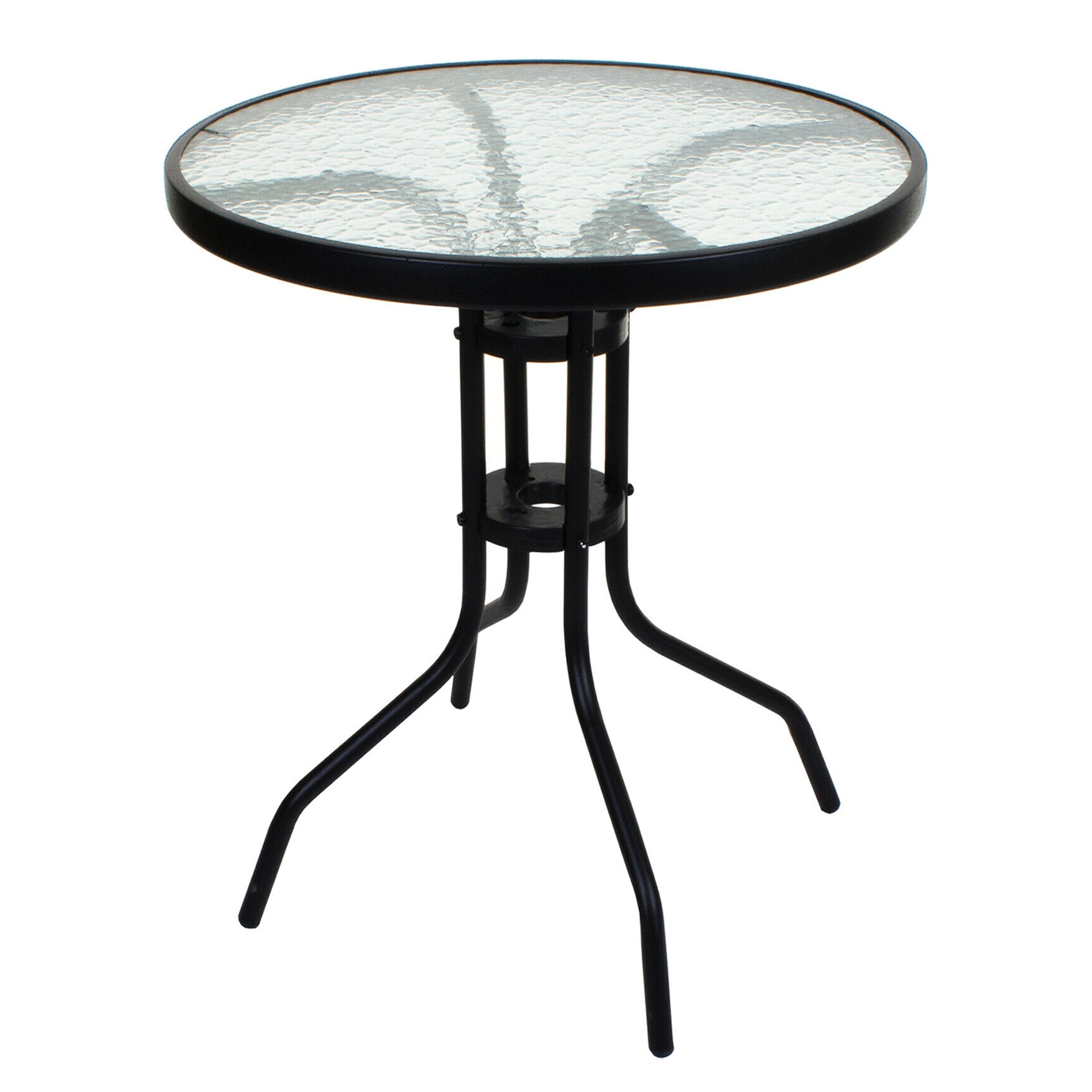 Glass Top Garden Folding Table